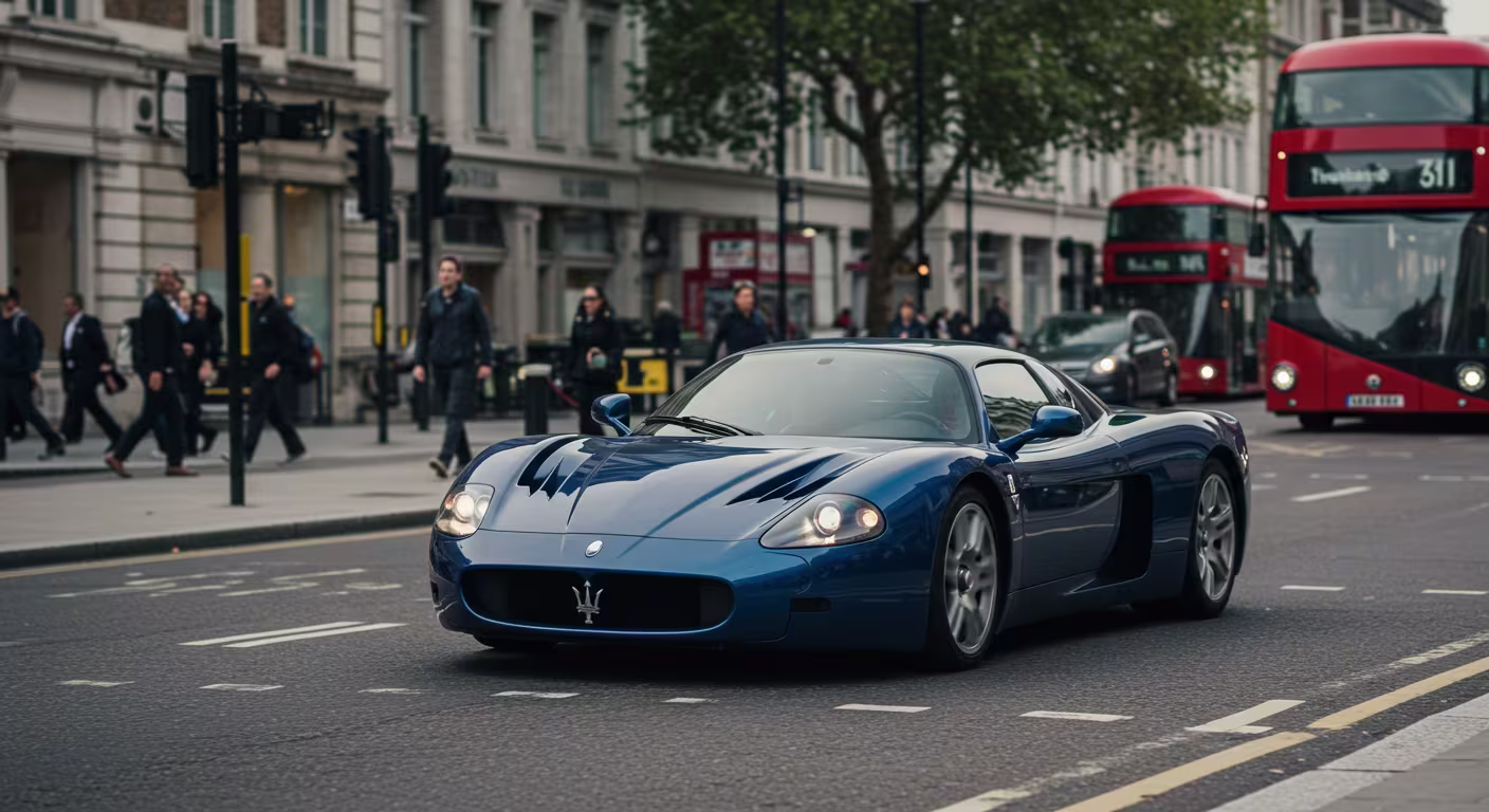 Maserati MC12 - a rare homologation version of the GT1 racing car that has seen a 53% increase in value year-on-year